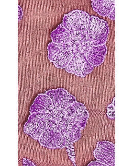 Bronx and Banco Purple Jasmine Gown