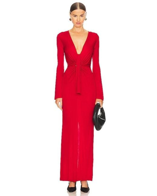 Diane von Furstenberg Red Lauren Dress