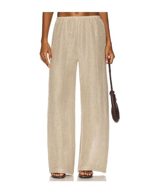 Leset Natural Stella Wide Leg Pant
