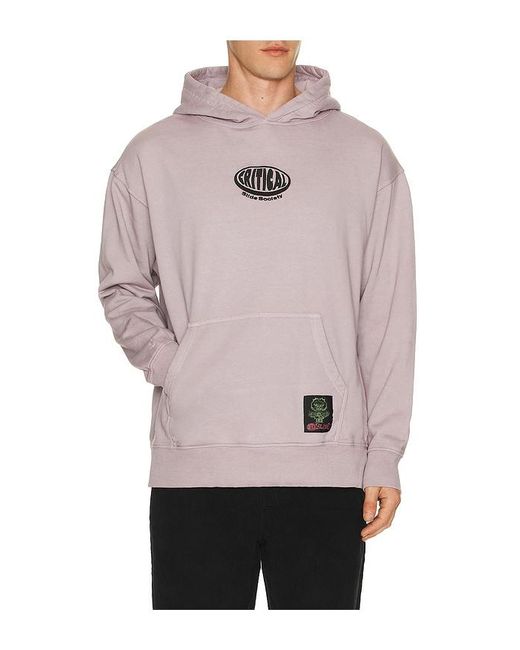 Critical Slide Pink Buzzed Hoodie for men