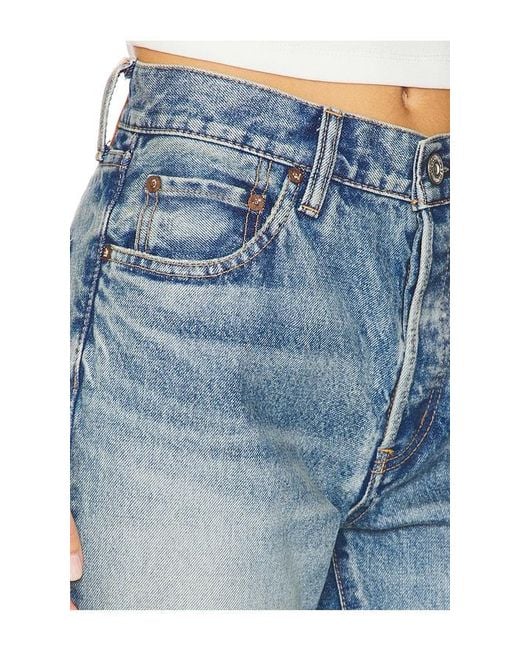 Moussy Blue Parkchester Straight Jeans