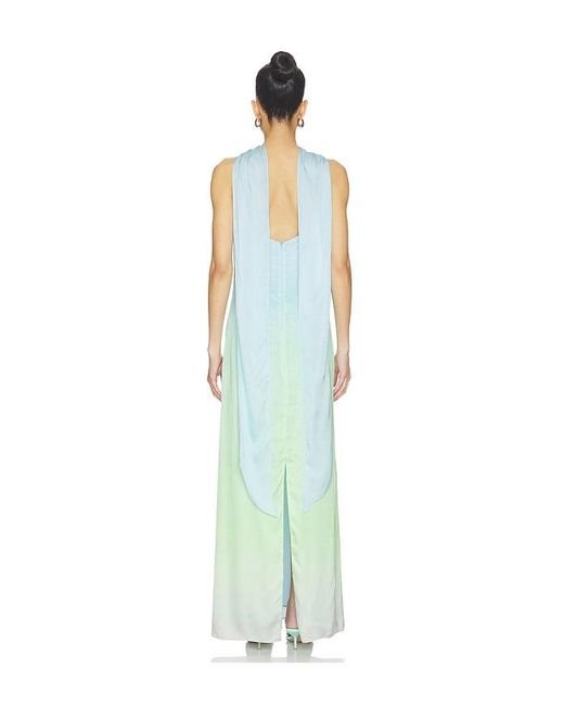 Amanda Uprichard Blue X Revolve Ashton Maxi Dress