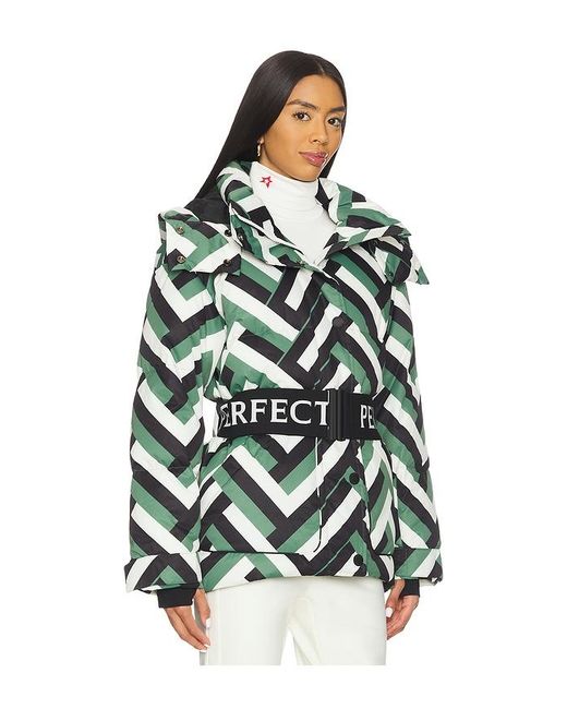 Perfect Moment Green Cortina Ski Parka