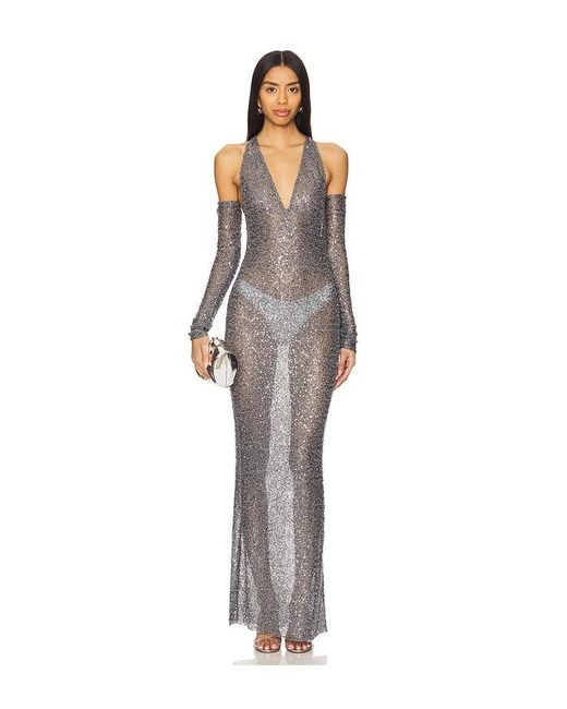 Nbd Gray The Freya Gown