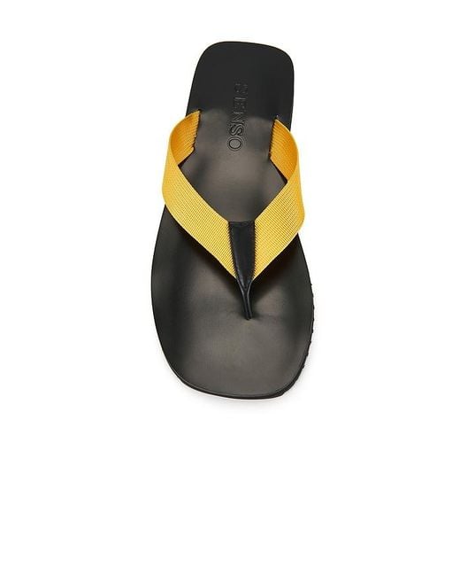 Senso Yellow Flip Flops Xylon