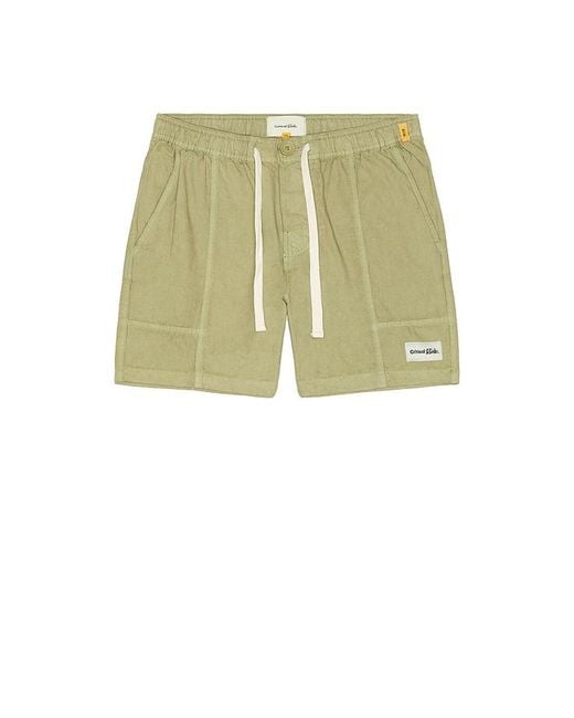Critical Slide Green All Day Canvas Walkshort for men