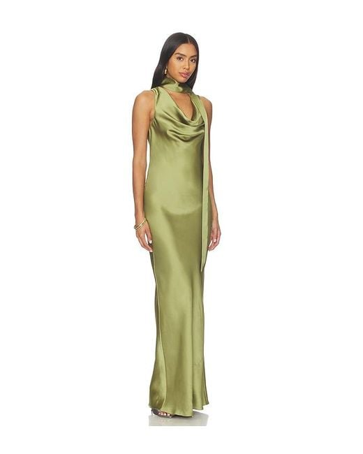 Amanda Uprichard Multicolor Paula Maxi Dress