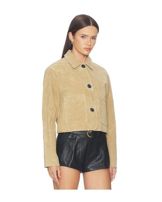 Chaqueta Suede En Color Bronce Talla (También En M, S, Xs) Blank NYC de color Multicolor