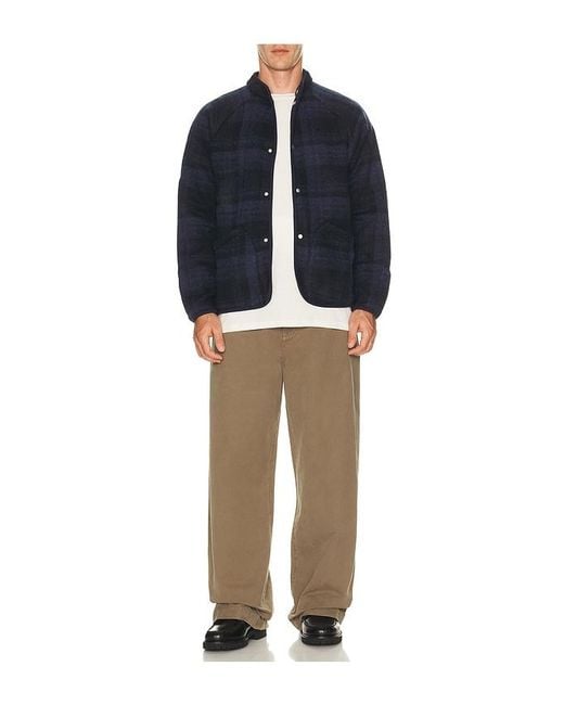 Edmmond Studios Blue Atelier Jacket for men