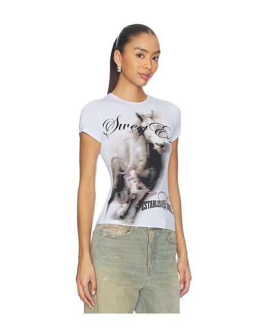 Miaou Multicolor Mini Tee