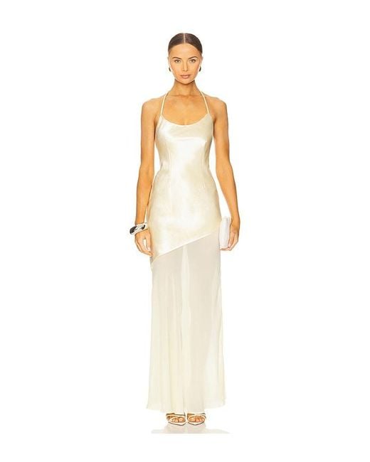 Runaway the Label Samani Maxi Dress in White | Lyst Runaway the Label Samani Maxi Dress in White | Lyst