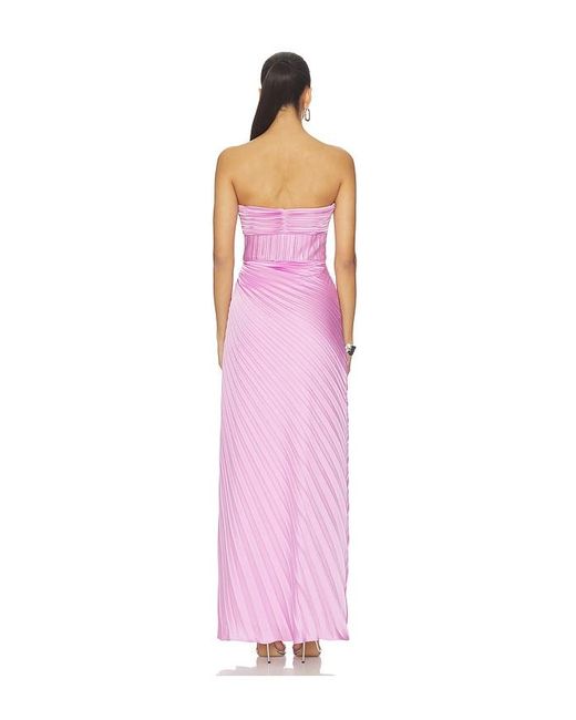 AMUR Pink Joyceann Sweetheart Gown