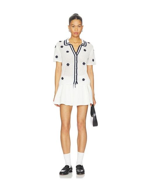 The Upside White Daria Skort