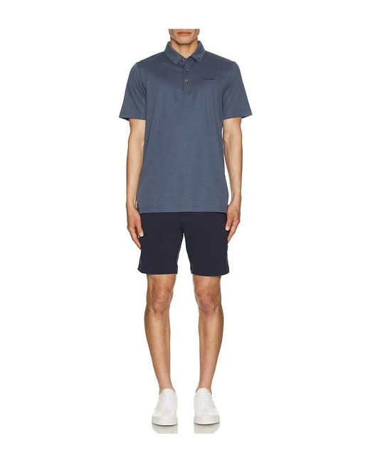 Travis Mathew Blue The Zinna 2.0 Polo for men