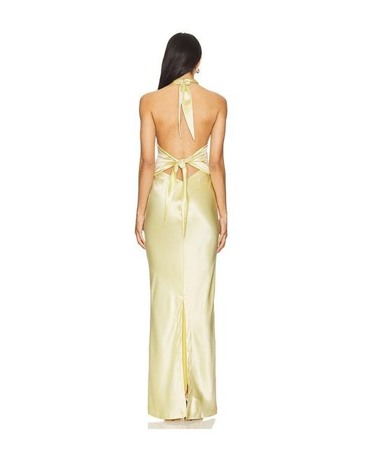 retroféte Metallic Ester Dress