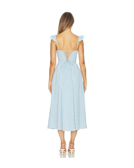 Astr Blue Wedelia Dress