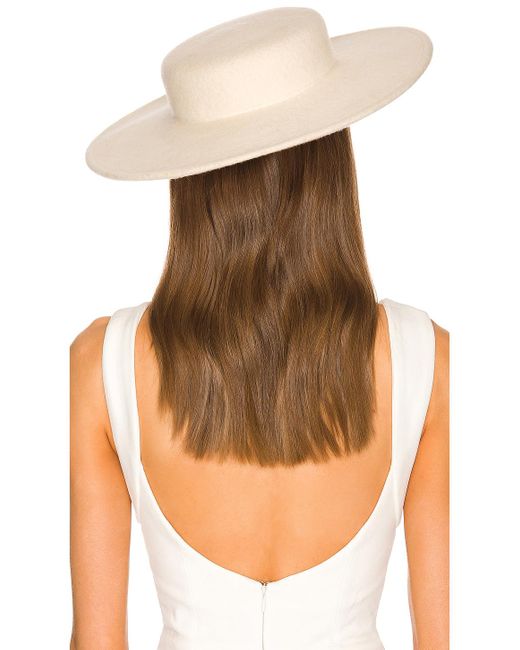 Monrowe Wool Boater Hat With Veil Hat 