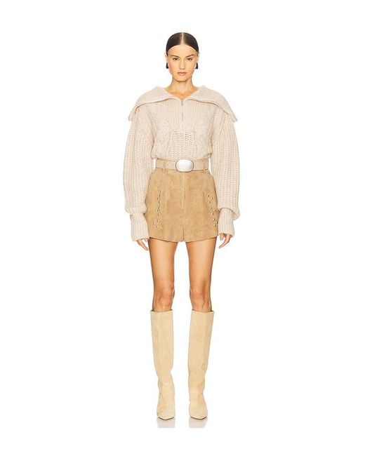 IRO Natural Bow Shorts