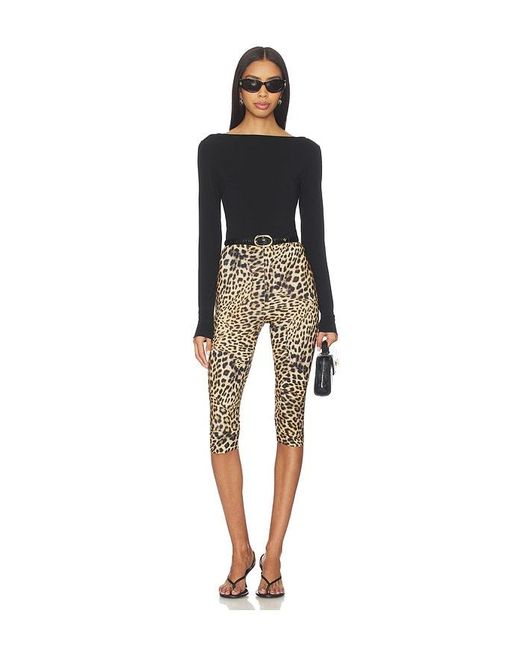 Norma Kamali Multicolor Capri Legging