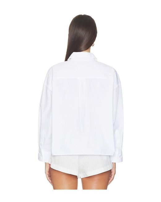 Citizens of Humanity White Petit Ami Shirt