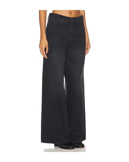 Mother Black The Slung Sugar Cone Sneak Jeans