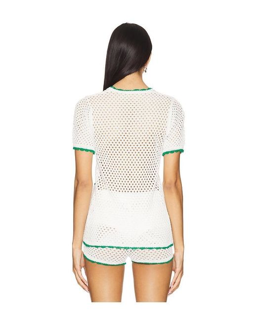 superdown White Brisa Top