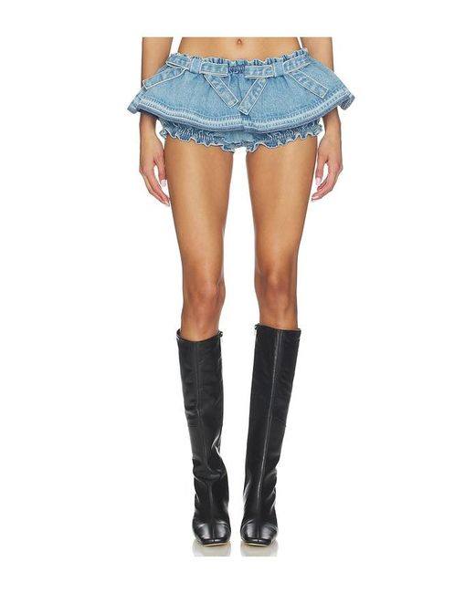 AKNVAS Blue Aja Denim Bloomer