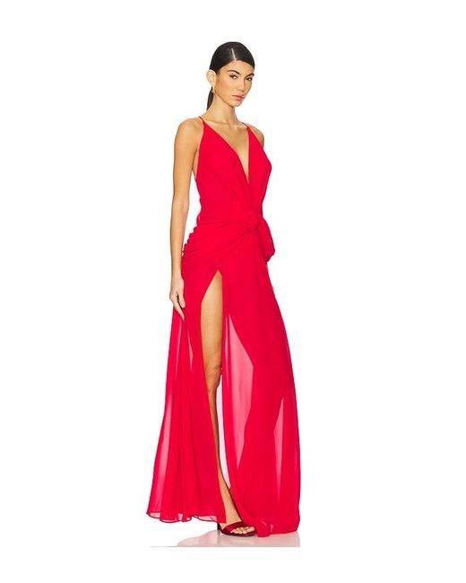 Nbd Red Colette Gown