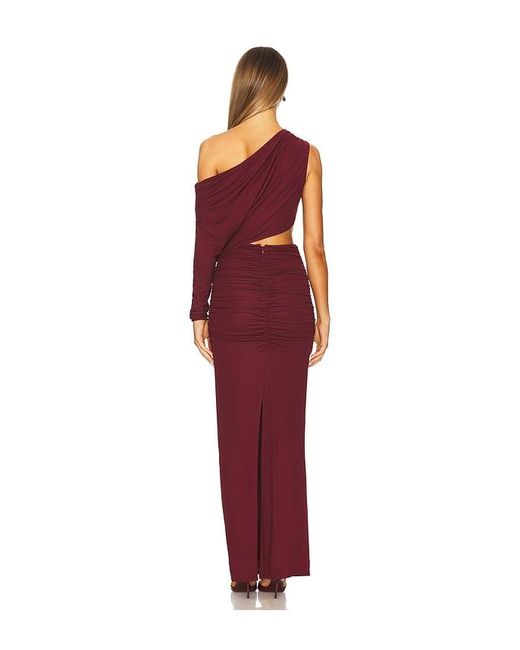 Nbd Red Yahaira Maxi Dress