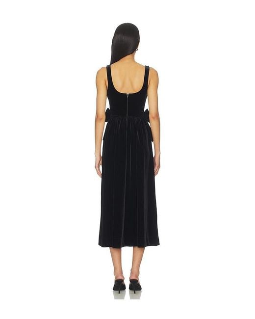Show Me Your Mumu Black Ricci Midi Dress