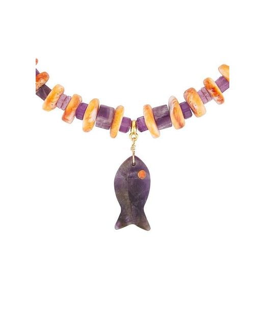 Brinker & Eliza Multicolor Coastal Muse Necklace