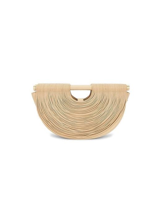 Cult Gaia White Lou Top Handle Bag