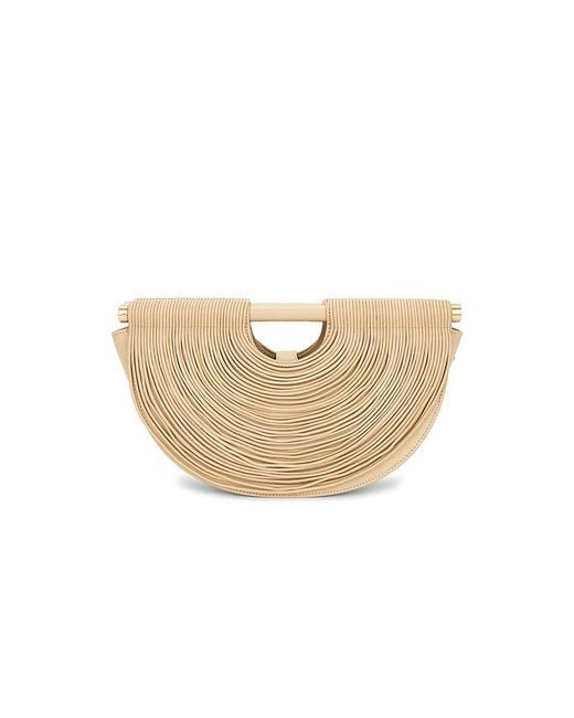 Cult Gaia White Lou Top Handle Bag
