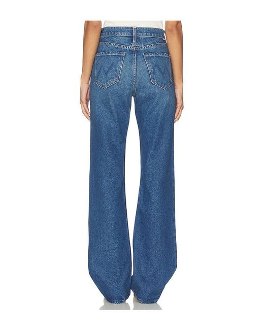 Mother Blue The Mixer Heel Jeans
