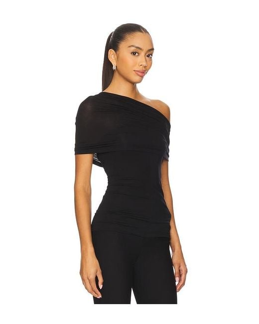 Helmut Lang Black Sash Top