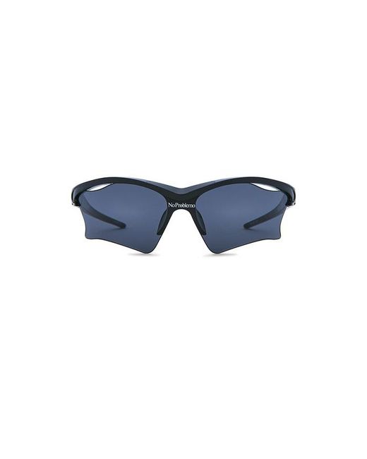 Le Specs Blue X No Problemo Pluto Sunglasses for men