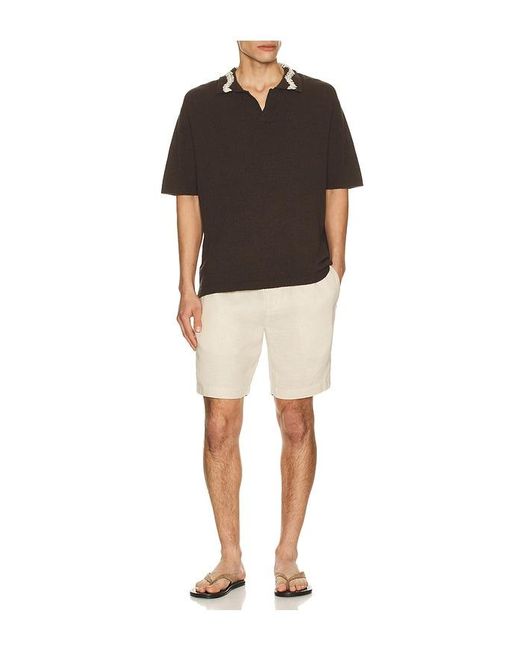 Commas Polohemd in Black für Herren