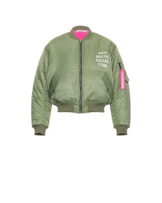 アンチソーシャルクラブMA-1 Welcome To The Club MA-1 Jacket – AntiSocialSocialClub