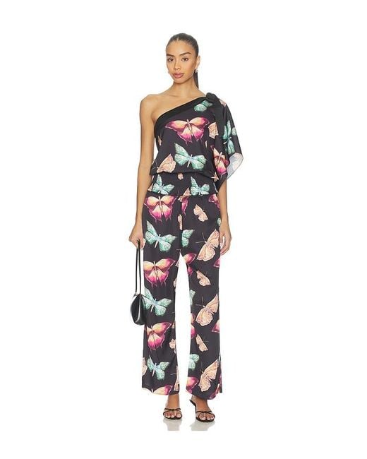 Juliet Johnstone White Mariposa One Shoulder Top