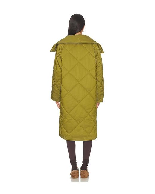 Varley Green Annalise Reversible Wrap Coat