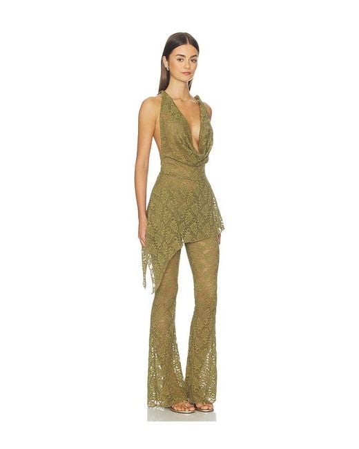 superdown Green Colson Pant Set