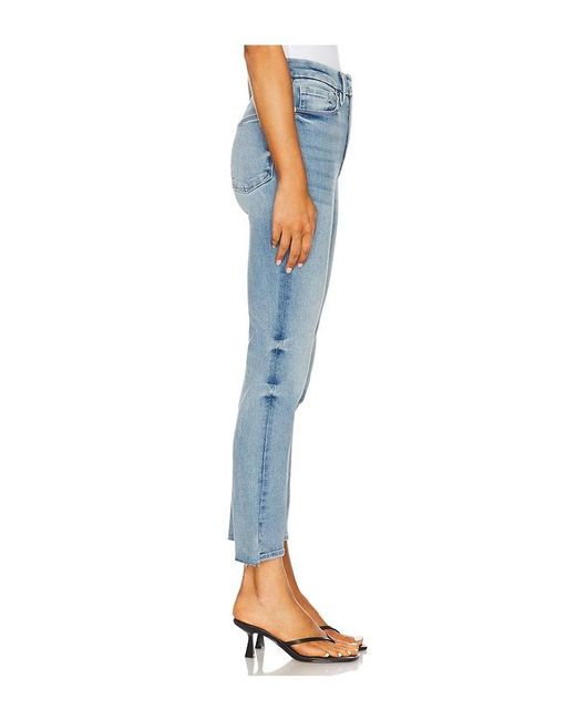 GOOD AMERICAN Blue Always Fits Good Classic Slim Straight Jeans