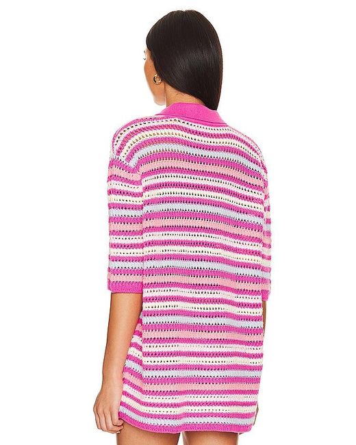 Lovers + Friends Pink Lucia Cardigan