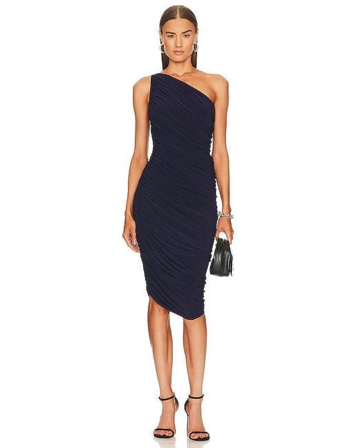 Norma Kamali Blue Diana Dress