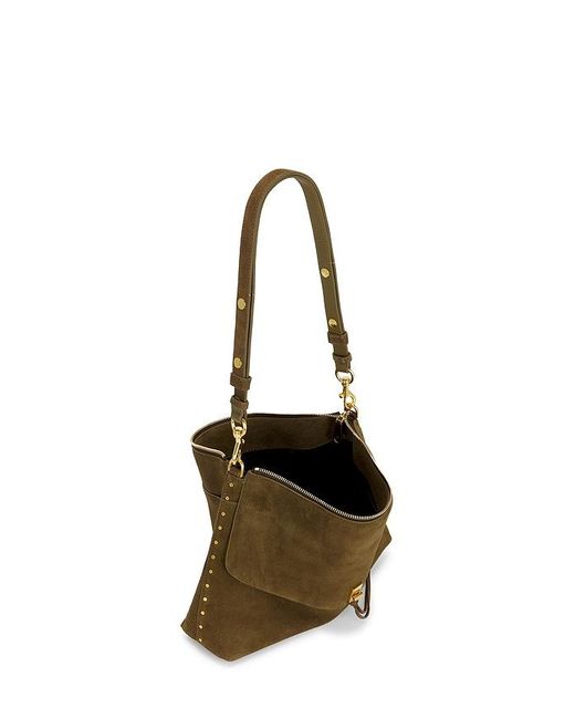 Rebecca Minkoff Brown Darren Lg Top Zip Shoulder Bag