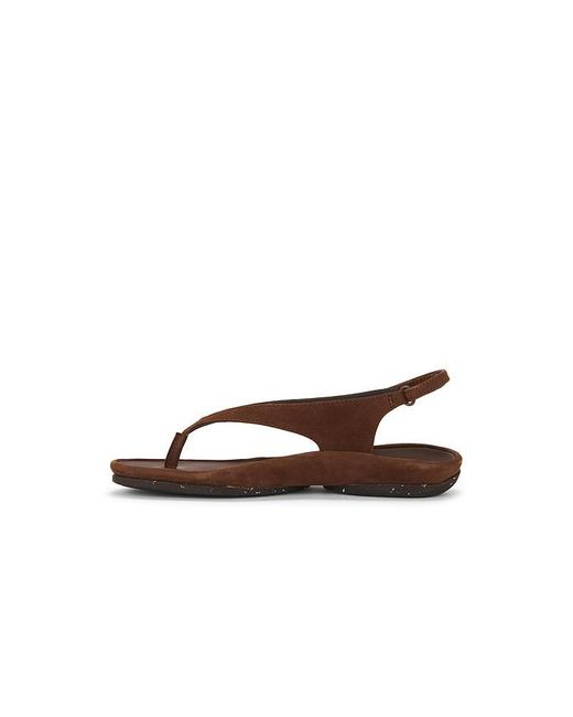 Camper Brown Right Isla Sandal
