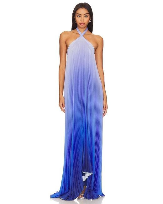 L'idée Blue Deesse Gown