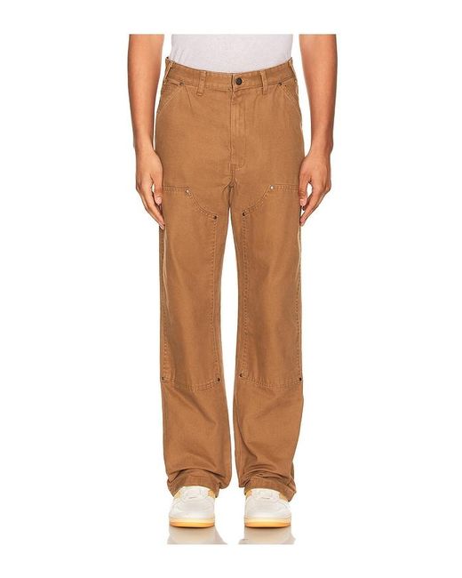 Dickies Brown Double Front Duck Pants for men