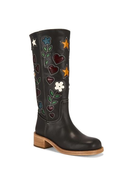 Steve Madden Black Boot Riggs