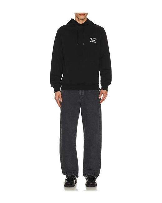 Drole de Monsieur Black DrÔLe De Monsieur Le Hoodie Slogan for men